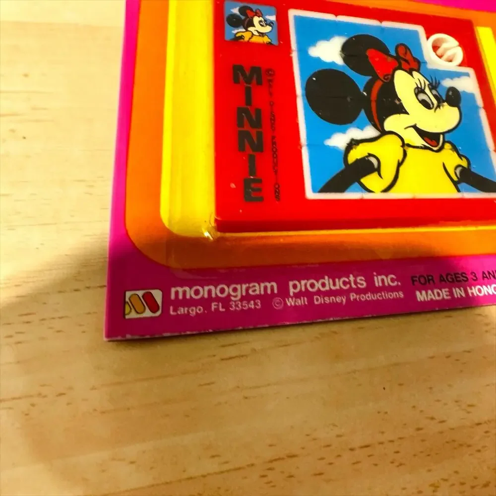 Vintage Disney Minnie Mouse Sliding Puzzle Sealed Monogram Products